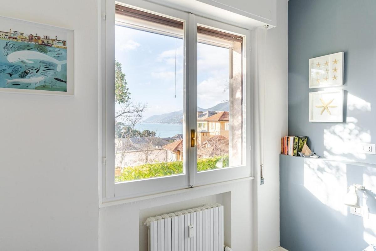 Sea View Apartment With Private Garden Camogli Luaran gambar