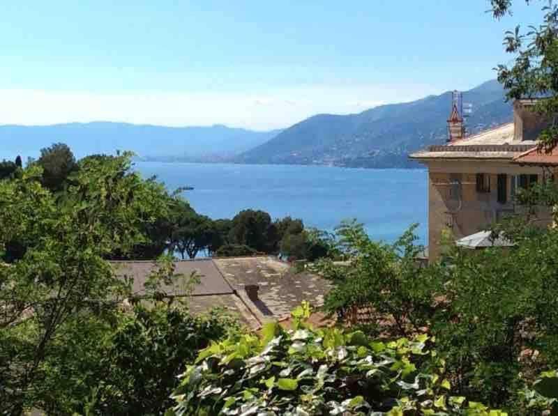 Sea View Apartment With Private Garden Camogli Luaran gambar